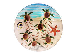 Large Fused Glass Plates