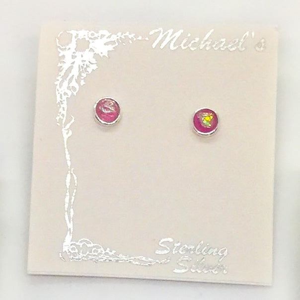 Opal Post Earrings