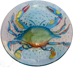 Large Fused Glass Plates