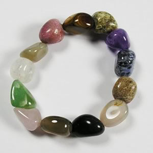 Tumbled Stone Bracelet - Michael's Gems and Glass