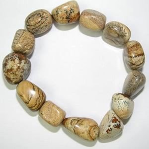 Tumbled Stone Bracelet - Michael's Gems and Glass