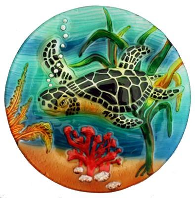 Large Fused Glass Plates