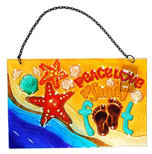Fused Glass Signs - Michael's Gems and Glass